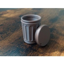 Noctabir Dişli Kapaklı Çöp Kovası Anahtarlık