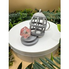 Noctabir D20 Zar Hapishane Anahtarlığı