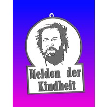 Noctabir Bud Spencer Anahtarlık, Küpe, Künye, Helden Der Kindheit