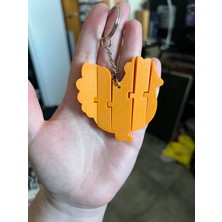 Noctabir Tıknaz Flexi Tavuk Anahtarlık