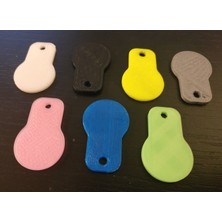 Noctabir Bir Euro Temel Anahtarlık