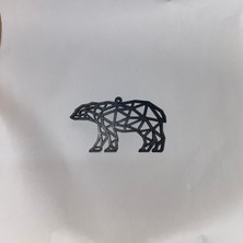 Noctabir Geometrik Anahtarlık - Kutup Ayısı.stl