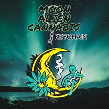 Noctabir Ay Uzaylı Esrar Anahtarlık