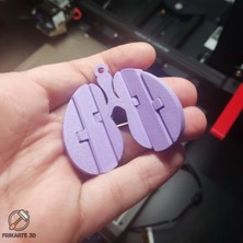 Noctabir Flexi Akciğer Anahtarlık