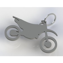 Noctabir Motokros Anahtarlık