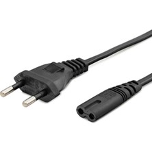 Pilelistore Teyp Power Kablo 42PIN 1 mm Uzun Soket Ambalajlı 1.5m Siyah HDX5566