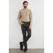 FullaModa Fermuarlı Slim Fit Jean