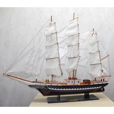 MiraLive Ahşap Yelken Gemi Model 4