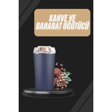 MiraLive Dayanıklı Paslanmaz Çelik Kolay Kullanım Kahve ve Baharat Öğütücü