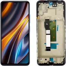 Parça Bankası Xiaomi Uyumlu Poco X4 Gt LCD Ekran Dokunmatik Siyah Çıtalı