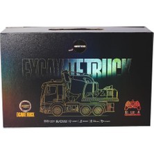HJ8001-2 Kumandalı  metal  excavate Truck -Gepettoys