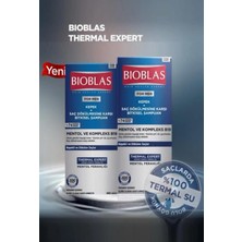marketpazaronline Bioblas For Men Kepek Saç Dökülmesine Mentol ve Kompleks B19 360 ml x 2 Adet