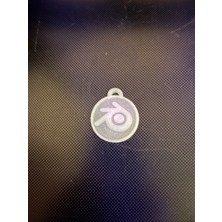 Noctabir Blender Logolu Anahtarlık!