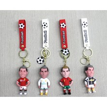 MiraLive Ronaldo Silikon Anahtarlık
