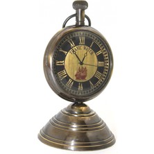 MiraLive Masa Üstü Pirinç Saat Model 5