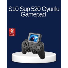 MiraLive 2025 S10 Gamepad 520 Klasik Retro Oyunlu Tv Bağlantılı A Kalite Orijinal