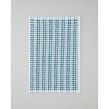 English Home Punto Pamuk El Havlusu 30x45 cm Yeşil-Beyaz