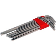 AyrStore Izeltaş 4903 Allen Anahtar Takımı Uzun Boy 10 Parça