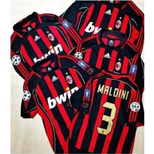 BySportakus A.c Milan 2006/07 Paolo Maldini Özel Nostalji Forması