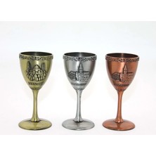 Pilelistore Metal Istanbul Yöresel Kadeh Bardak