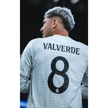 BySportakus R.madridd 2024-25 Yeni Sezon Federico Valverde Iç Saha Forması