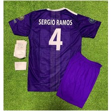 BySportakus 2017 Cardiff Şampiyonlar Ligi Finali Sergio Ramos Çocuk Forması 4'lü Set