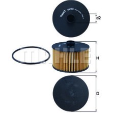 Mahle Mtxdpn Yag Filtresi Mercedes M281 W177 W247 C118 H247 X118 .renault Clio Megane Captur 0.9 1.2 1.3 Tce