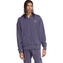 Adidas M A Szn Ft Fz Lacivert Erkek Fermuarlı Sweatshirt