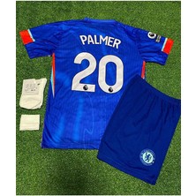 BySportakus C.h.e.l.s.e.a 2024/25 Yeni Sezon Cole Palmer Çocuk Forması 4'lü Set Forması
