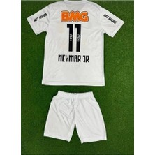BySportakus Santos Neymar Çocuk Forması +Şort+ Çorap 4'lü Set