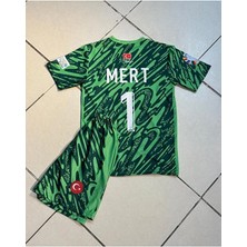 BySportakus Türkiye Euro 2024 Mert Günok Çocuk Kaleci Forması 4'lü Set