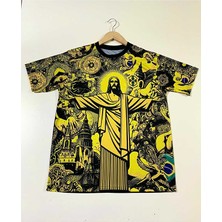 BySportakus Brezilya Alex De Souza Özel Konsept Forması (Yellow)