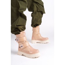 Baybonza Elısa Cırt Cırtlı  Paraşüt Kumaş Rugan Kadın Bot Rtt - Ten