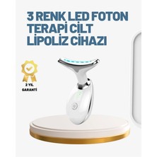 Shopwe Cilt Yenileyici Şarjlı Güzellik Aleti – Pozitif/negatif Iyon, Titreşimli Masaj ve Kırmızı-Mi-Yeşil Işıkla