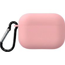 Caseonn Apple Airpods Pro Kılıf Askı Aparatlı Lansman Pembe