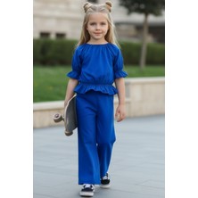 Parla Kids  Kız Çocuk Ocean Madonna Pantolon Bluz Takım