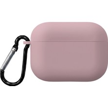 Caseonn Apple Airpods Pro 2.nesil Kılıf Askı Aparatlı Lansman Pudra