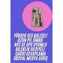 Shopwe Genç Kızlara Özel Akıllı Saat 41 mm Çağrı Cevaplayabilen Nfc ve Gps Uyumlu