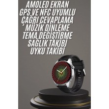 Shopwe Yeni Nesil Akıllı Saat 1.5 Inç Amoled Ekran Çağrı Cevaplayabilen