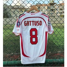 BySportakus Milan 2007 Şampiyonlar Ligi Finali Gennaro Gattuso Nostalji Forması (Efsane Milan Kadrosu)