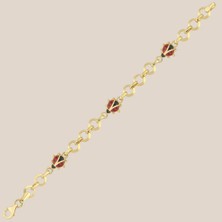 Altıntaş Mineli Uğur Böcekli Altın Çocuk Künyesi