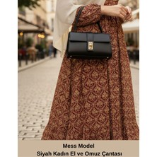 Mess Model Kahverengi  Kadın El ve Omuz Çantası