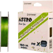 Remixon Astro 8x 150M Yeşil Ip Misina 0.16 mm 19LB-8.6 kg Dayanıklı Bait Line