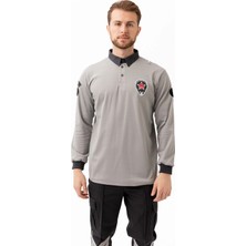 Kardelen İş Elbiseleri Münih Güvenlik Uzun Kol T-Shirt  Kurumsal Güvenlik Personel Kıyafeti