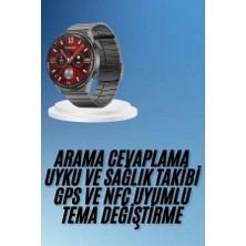 Shopwe Çağrı Cevaplama Sesli Asistan Çoklu Dil Desteği 5.0 Bluetooth Akıllı Saat