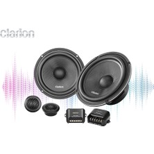 Clarion SRP1656C Komponent | 6.5 Inch 60W Rms / 240W Peak 16 cm Hoparlör Tweeter ve Ses Düzenleyici Set