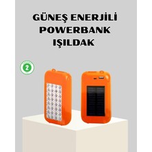 Zero Land Techmrt 10000 Mah Güneş Enerjili Powerbank ve LED Kamp Lambası