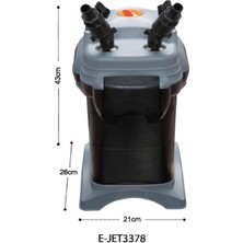 E-Jet EJet 3378 Dış Filtre 1850 L/H