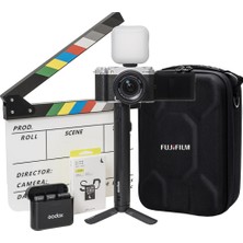 Fujifilm Vlogger M5 Kit I Gümüş Fotoğraf Makinesi