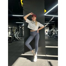 Kiraz Butik Oys Yüksek Bel Toparlayıcı Içi Şardonlu Tayt